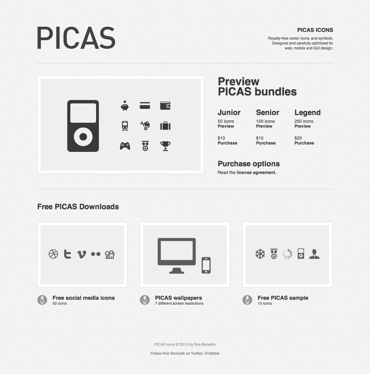 PICAS Icons